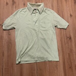 Men's Light Green Polo Shirt
